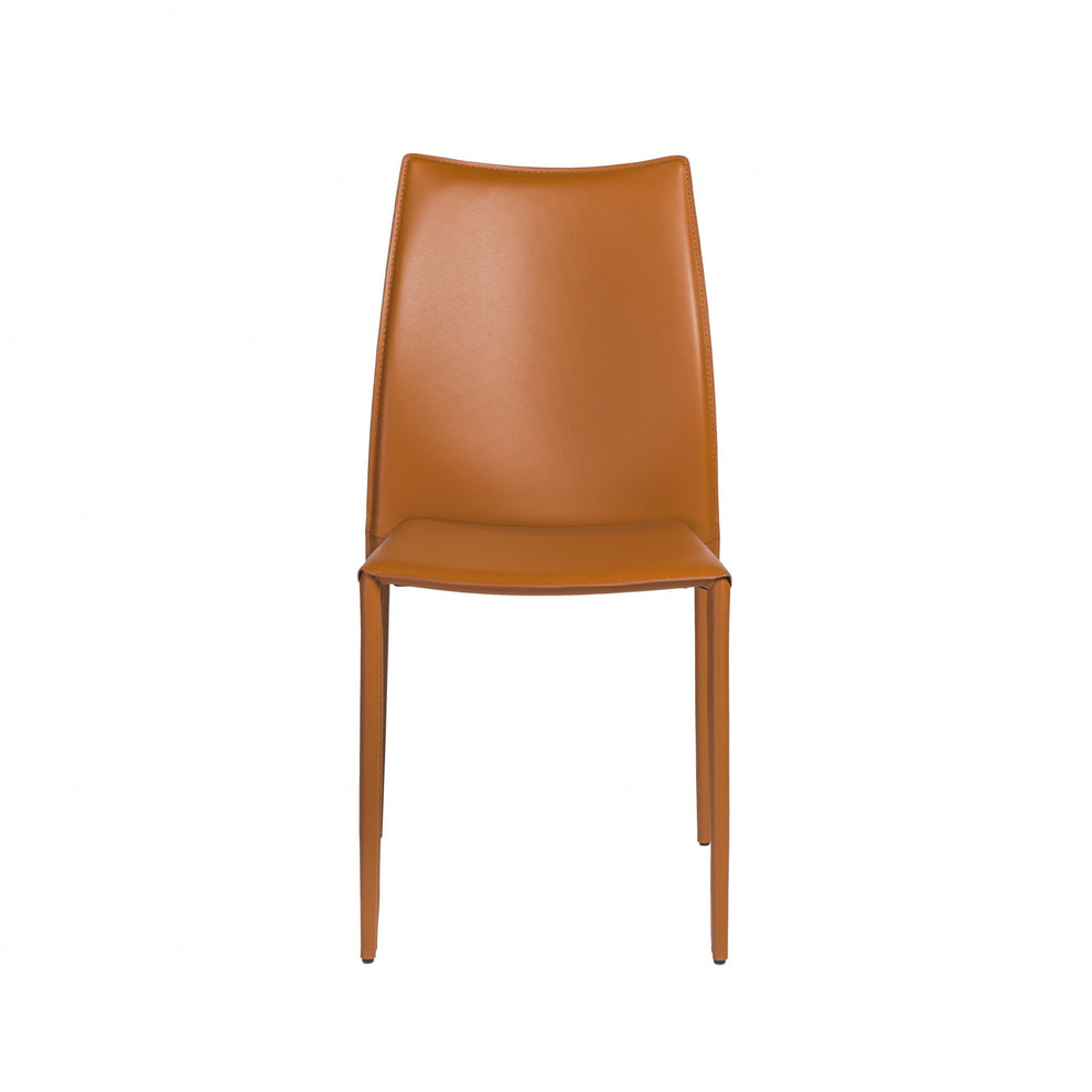 Set Of Two Premium All Black Stacking Dining Chairs By Homeroots | Dining Chairs | Modishstore - 15