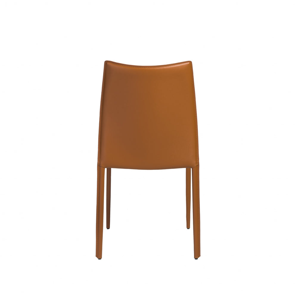 Set Of Two Premium All Black Stacking Dining Chairs By Homeroots | Dining Chairs | Modishstore - 19