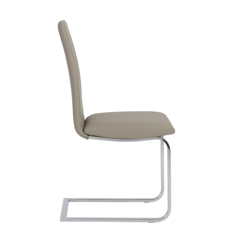 Set Of Two Mod Black And Silver Dining Chairs By Homeroots | Dining Chairs | Modishstore - 22
