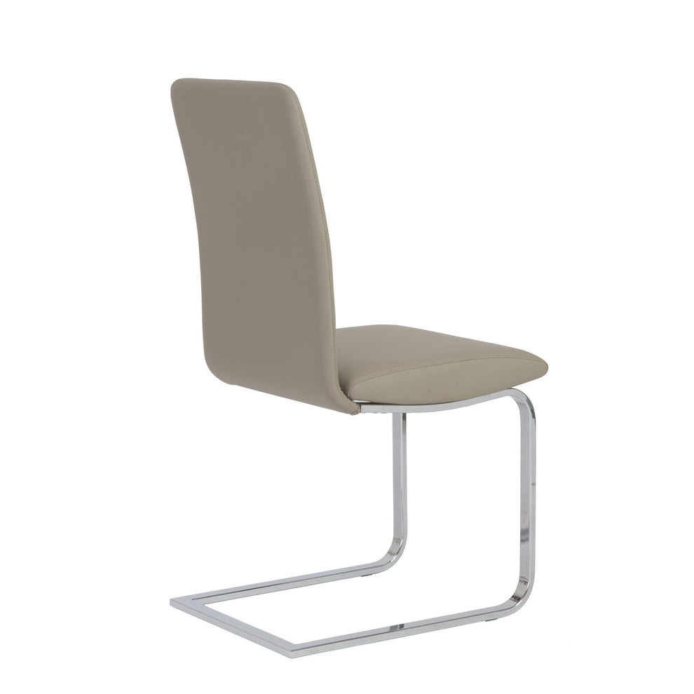 Set Of Two Mod Black And Silver Dining Chairs By Homeroots | Dining Chairs | Modishstore - 23