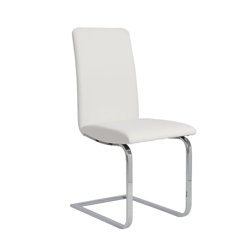 Set Of Two Mod Black And Silver Dining Chairs By Homeroots | Dining Chairs | Modishstore - 27