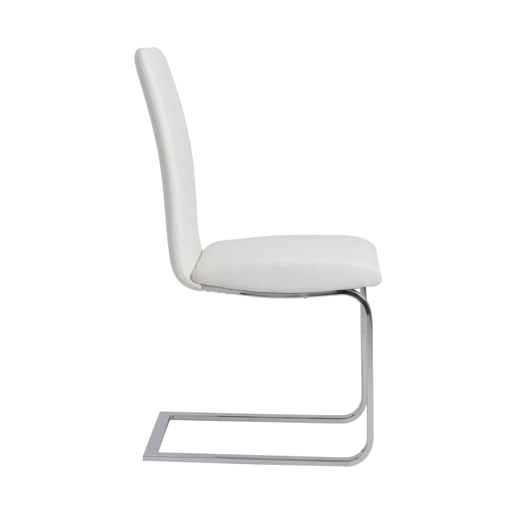 Set Of Two Mod Black And Silver Dining Chairs By Homeroots | Dining Chairs | Modishstore - 28