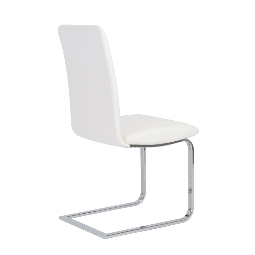 Set Of Two Mod Black And Silver Dining Chairs By Homeroots | Dining Chairs | Modishstore - 29
