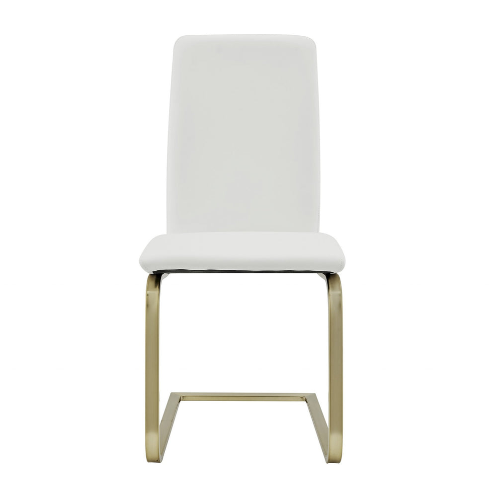 Set Of Two Mod Black And Silver Dining Chairs By Homeroots | Dining Chairs | Modishstore - 31