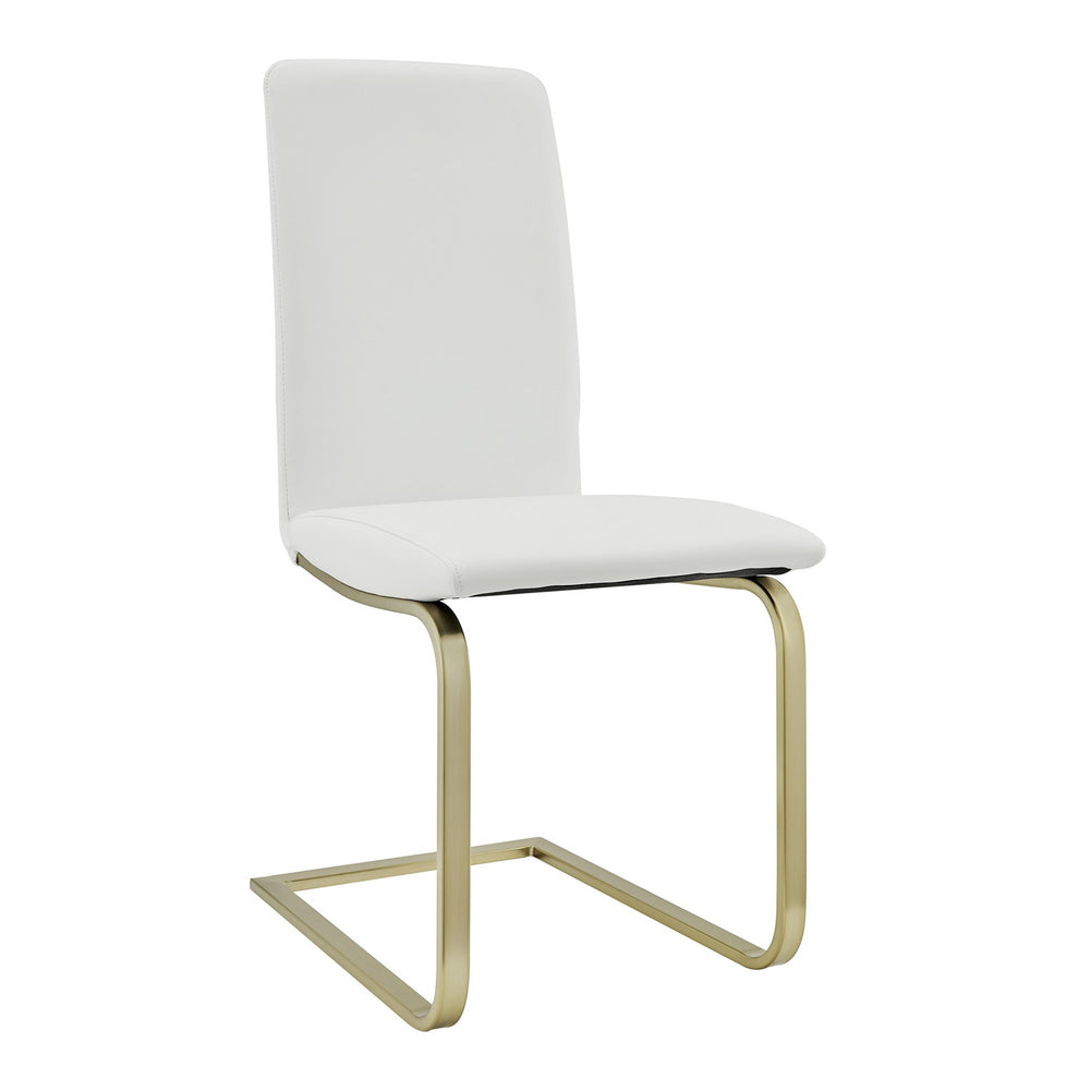 Set Of Two Mod Black And Silver Dining Chairs By Homeroots | Dining Chairs | Modishstore - 32
