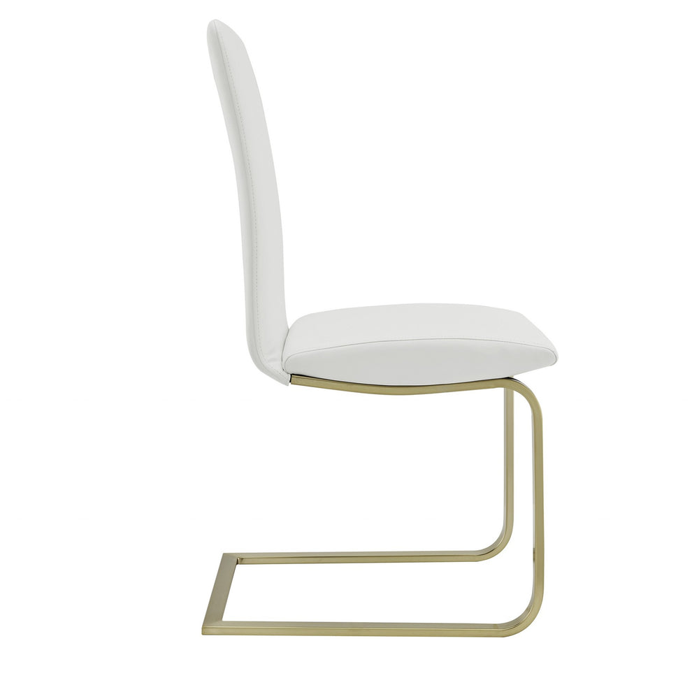 Set Of Two Mod Black And Silver Dining Chairs By Homeroots | Dining Chairs | Modishstore - 33