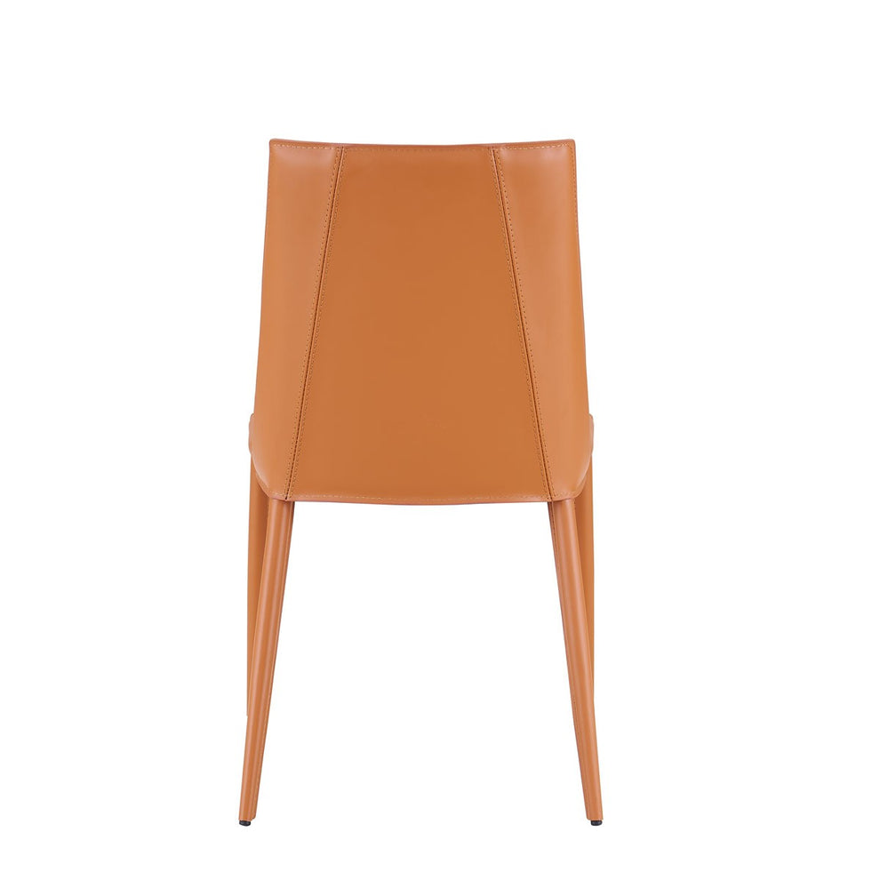 Sleek All Black Faux Leather Dining Or Side Chair By Homeroots | Dining Chairs | Modishstore - 13