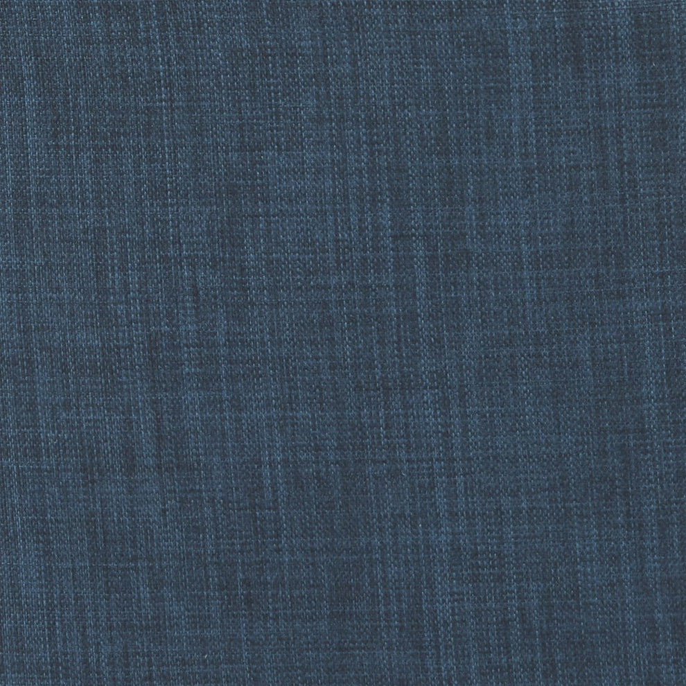 Dark Teal Blue Fabric And Black Swivel Armchair By Homeroots | Dining Chairs | Modishstore - 6