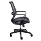 Black Mesh Office Chair with Metal Frame By Homeroots | Office Chairs | Modishstore - 3