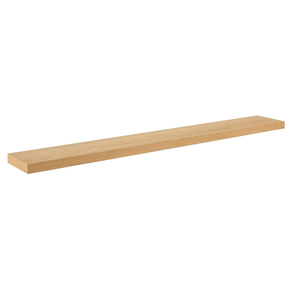 75" Dark Gray Whitewash Wooden Floating Shelf By Homeroots | Wall Shelf | Modishstore - 16