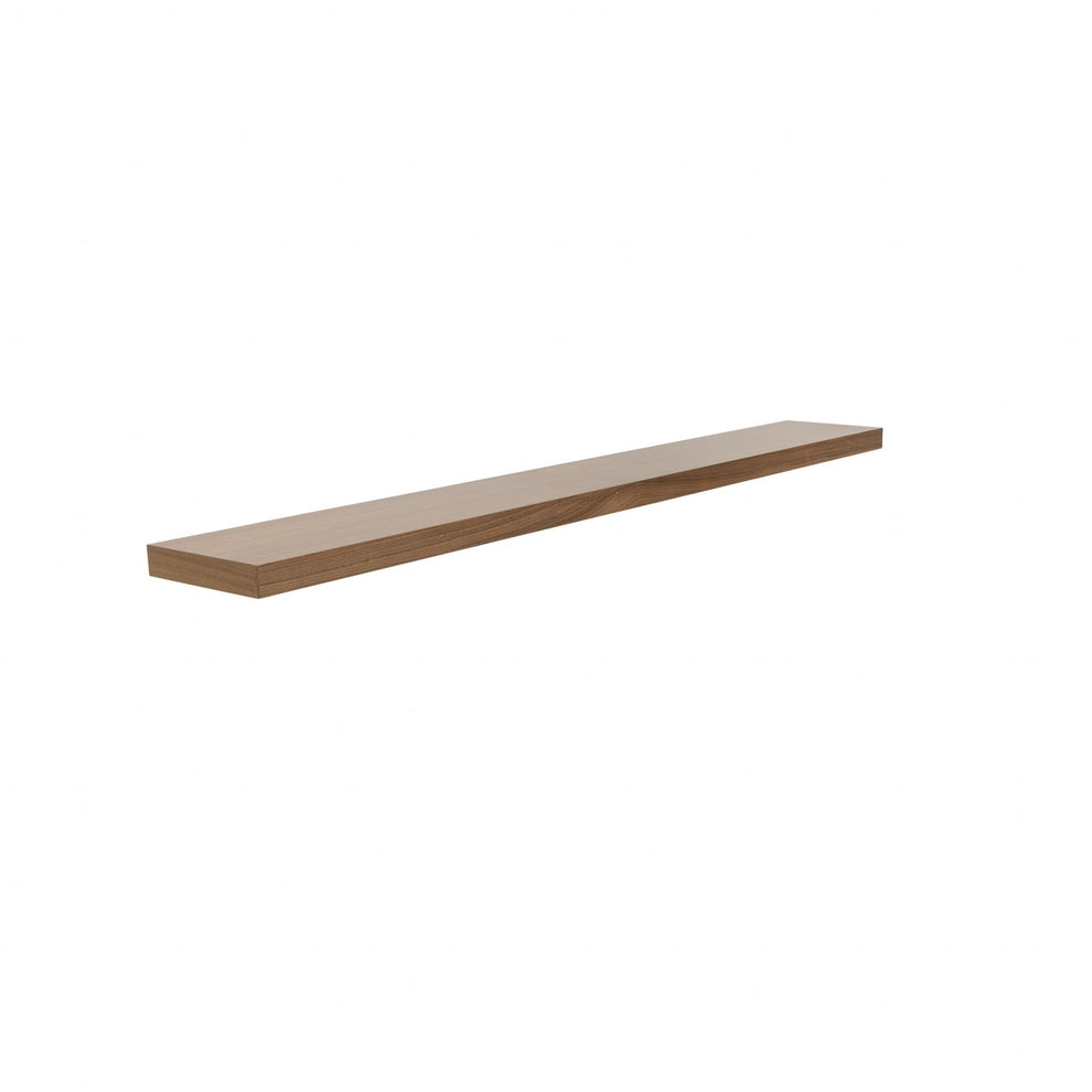 75" Dark Gray Whitewash Wooden Floating Shelf By Homeroots | Wall Shelf | Modishstore - 20