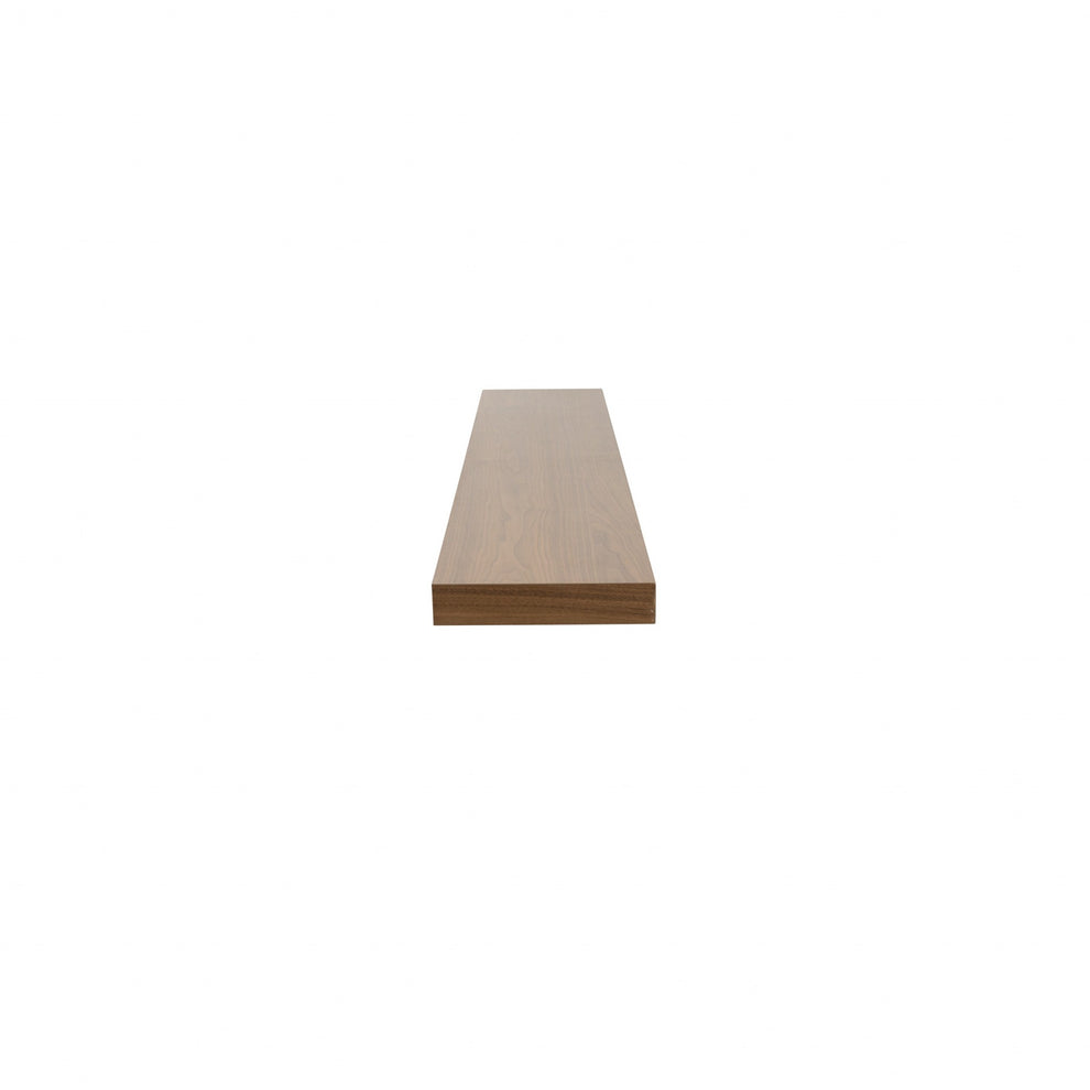 75" Dark Gray Whitewash Wooden Floating Shelf By Homeroots | Wall Shelf | Modishstore - 21