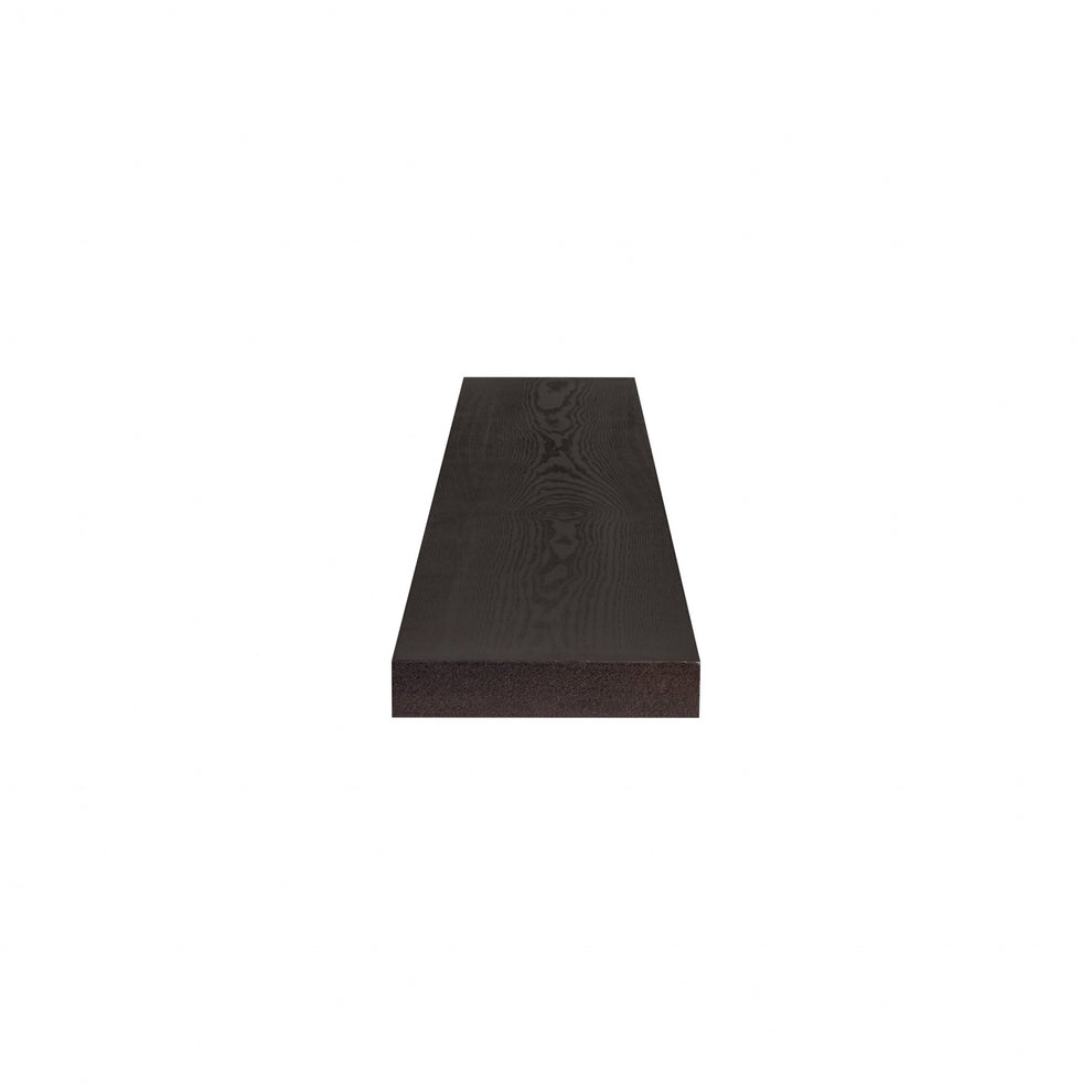 75" Dark Gray Whitewash Wooden Floating Shelf By Homeroots | Wall Shelf | Modishstore - 27