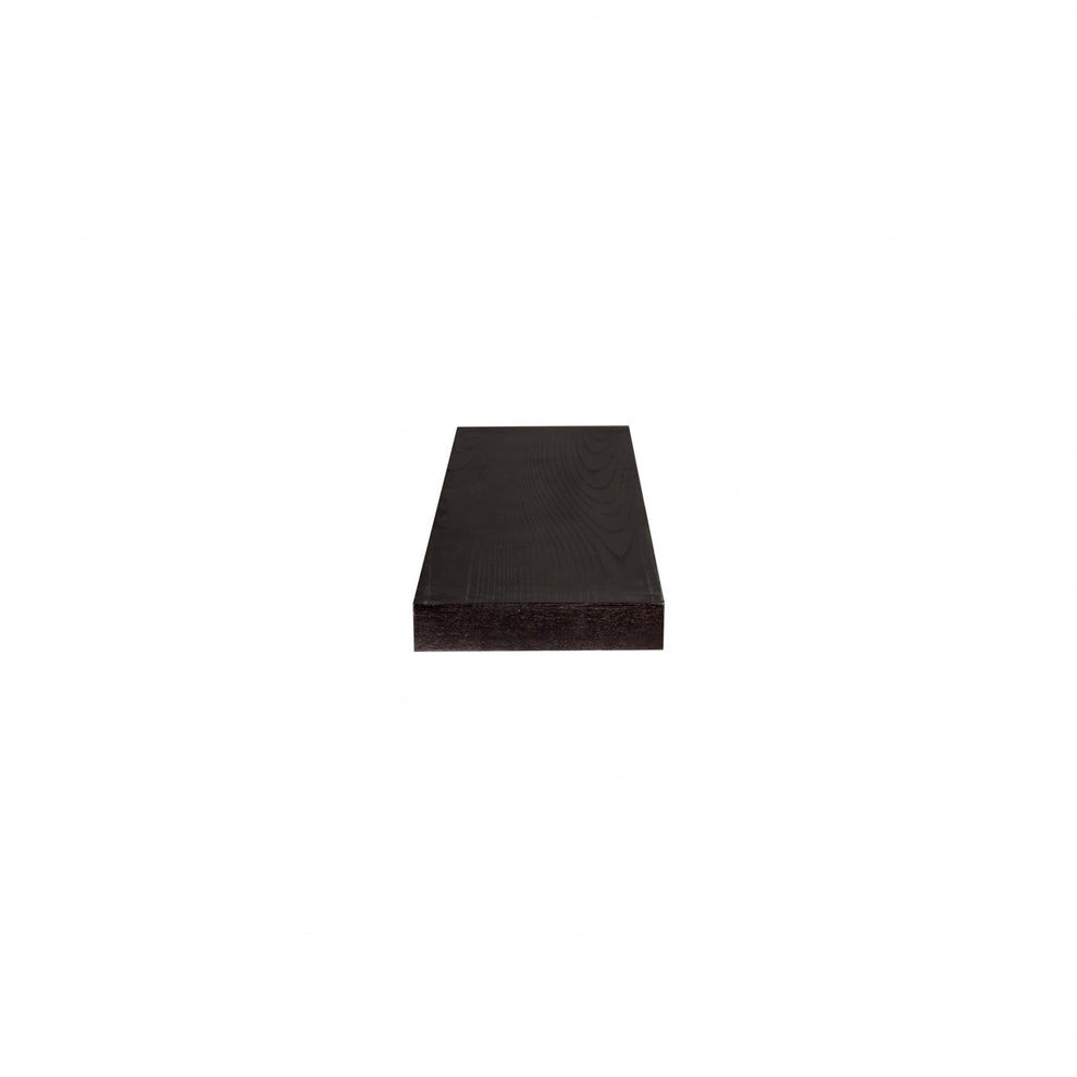 43" Dark Gray Whitewash Wooden Floating Shelf By Homeroots | Wall Shelf | Modishstore - 24