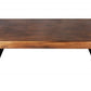 Modern Copper Tone Coffee Table By Homeroots