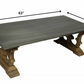 Rectangular Decorative Base Coffee Table By Homeroots | Coffee Tables | Modishstore - 5
