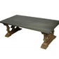 Rectangular Decorative Base Coffee Table By Homeroots | Coffee Tables | Modishstore - 2