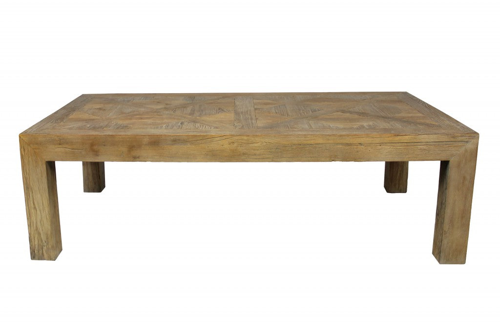 Classic Rectangular Wooden Coffee Table By Homeroots | Coffee Tables | Modishstore