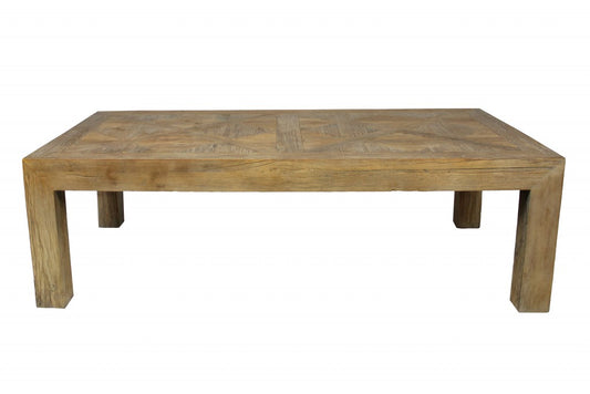 Classic Rectangular Wooden Coffee Table By Homeroots | Coffee Tables | Modishstore