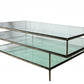 Clear Glass Triple Layered Coffee Table By Homeroots | Coffee Tables | Modishstore - 3
