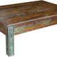Square Distressed Wooden Coffee Table By Homeroots | Coffee Tables | Modishstore