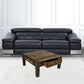 Square Distressed Wooden Coffee Table By Homeroots | Coffee Tables | Modishstore - 3