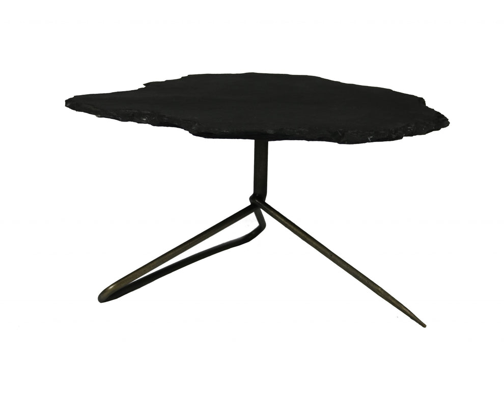 Set of 2 Black Live Edge Coffee Tables By Homeroots | Coffee Tables | Modishstore - 2