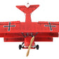 c1916 Red Baron Fokker Triplane Model Sculpture By Homeroots | Sculptures | Modishstore - 4