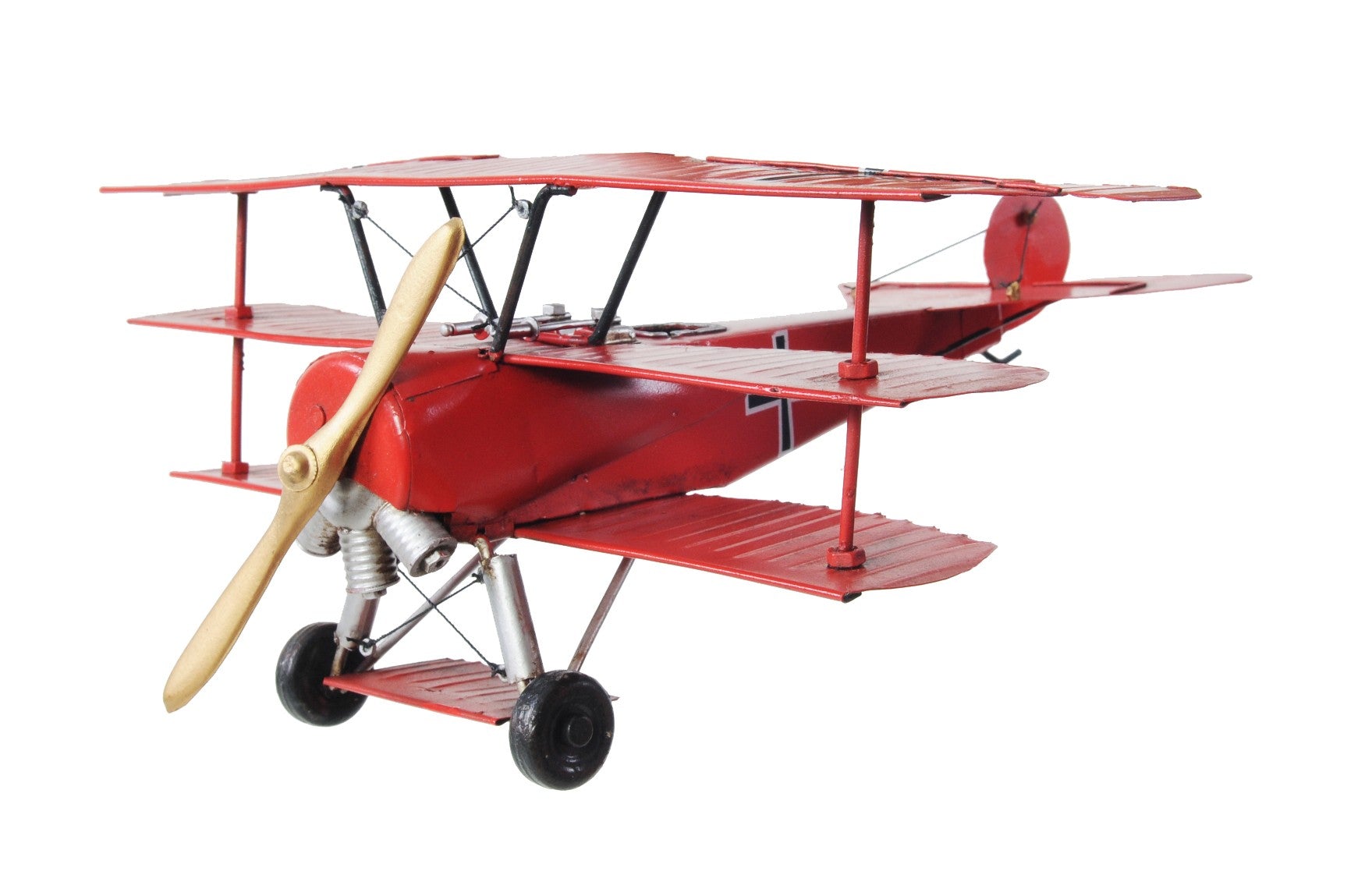 c1916 Red Baron Fokker Triplane Model Sculpture By Homeroots | Sculptures | Modishstore - 8