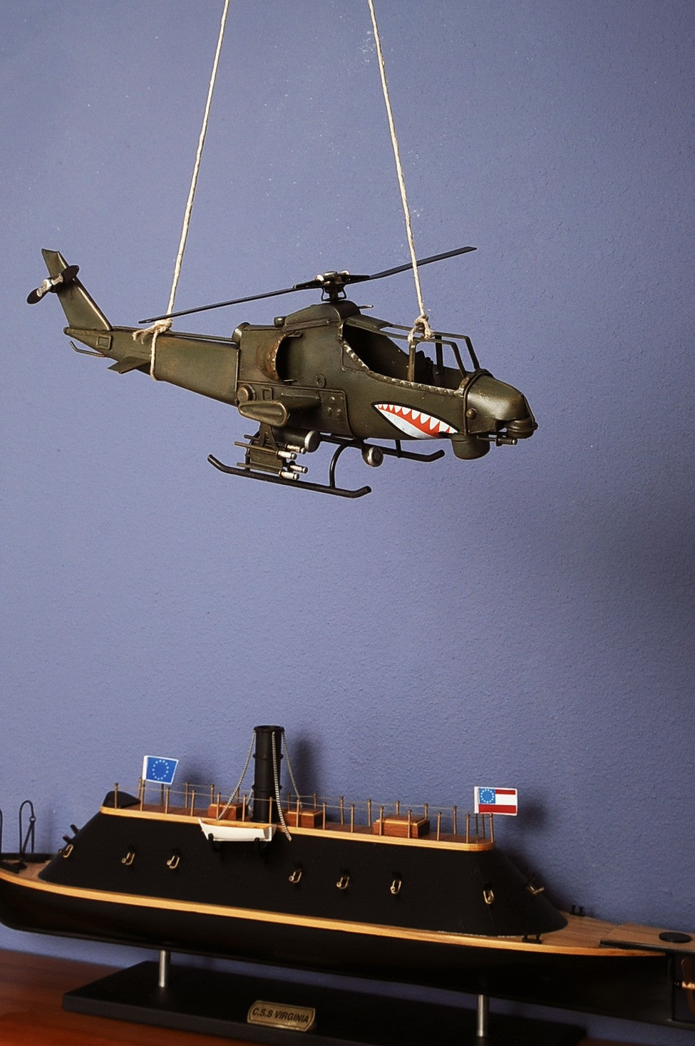 Ah-1G Cobra Helicopter Sculpture By Homeroots | Sculptures | Modishstore - 5