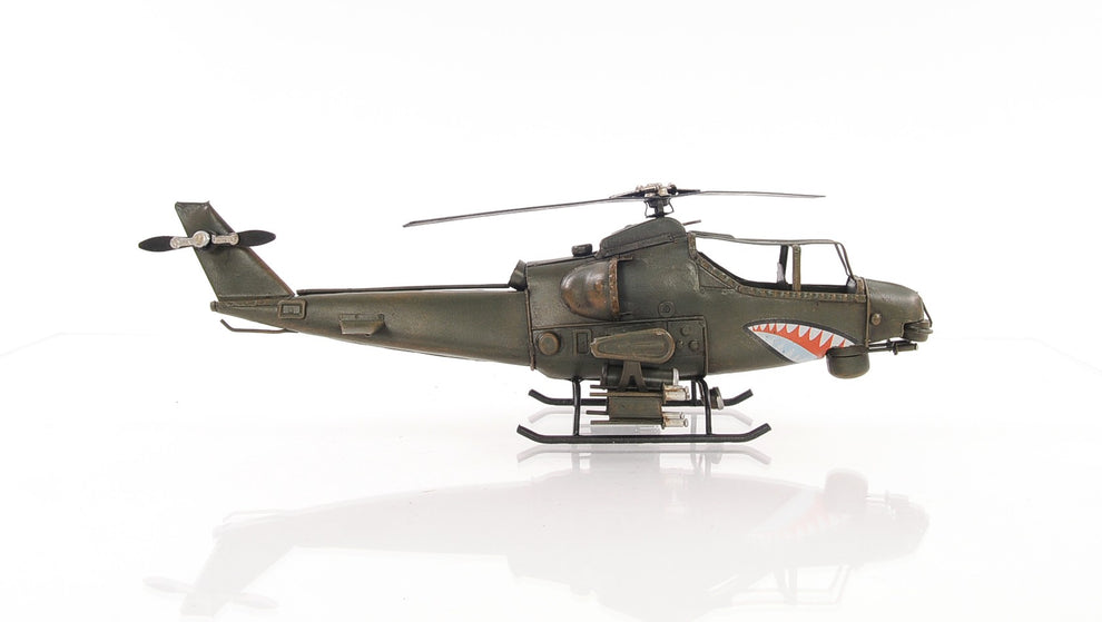 Ah-1G Cobra Helicopter Sculpture By Homeroots | Sculptures | Modishstore - 6