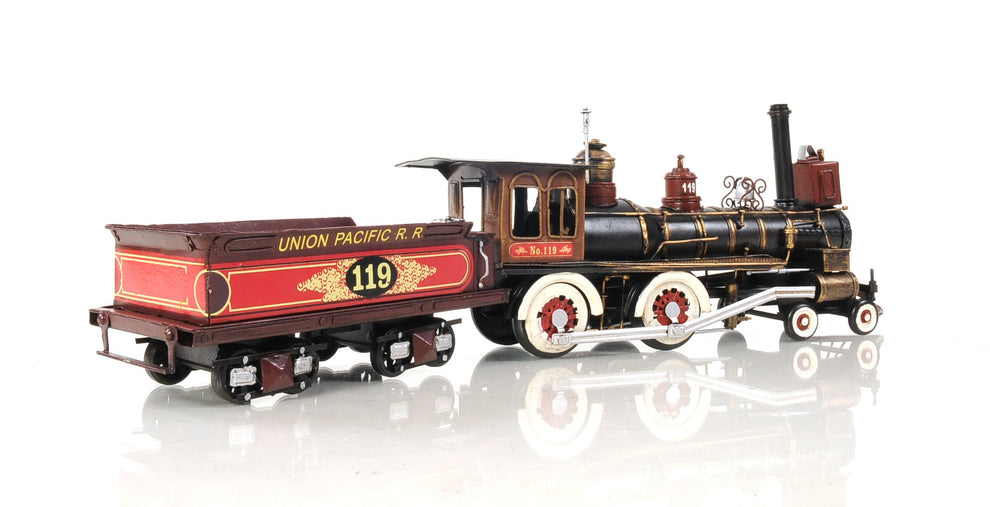 Union Pacific Locomotive Sculpture By Homeroots | Sculptures | Modishstore - 3