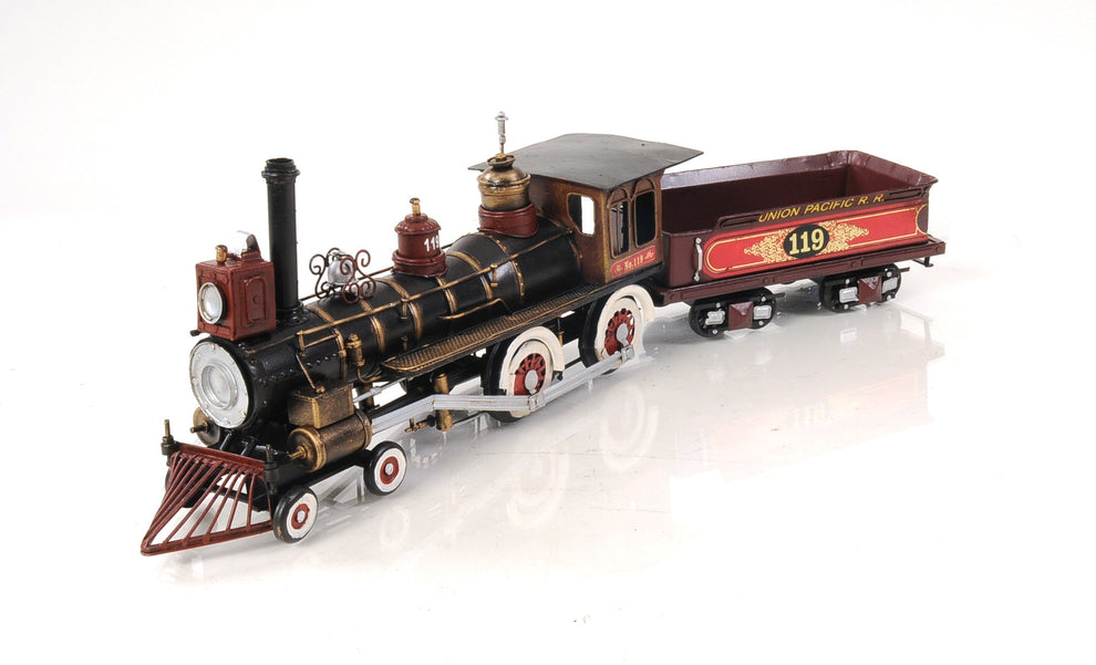 Union Pacific Locomotive Sculpture By Homeroots | Sculptures | Modishstore - 4