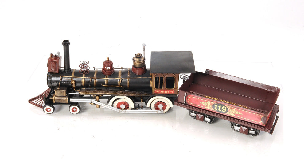 Union Pacific Locomotive Sculpture By Homeroots | Sculptures | Modishstore - 6