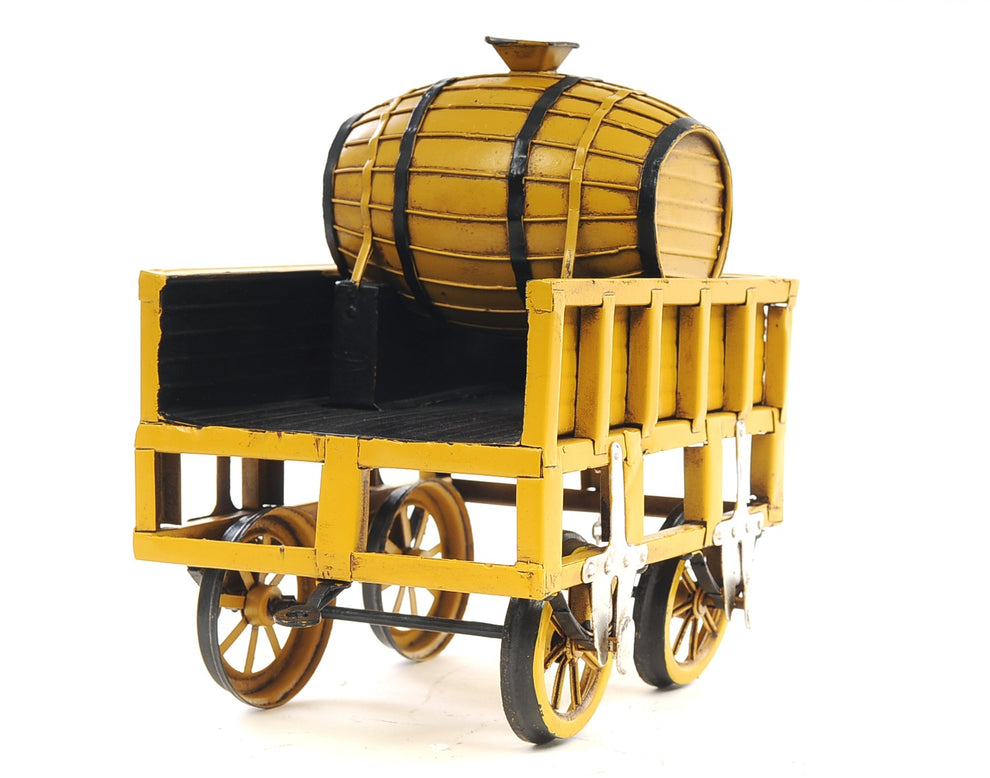 c1829 Yellow Rocket Steam Engine Model Sculpture By Homeroots | Sculptures | Modishstore - 6