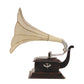c1911 HMV Gramophone Built to Scale Model Sculpture By Homeroots | Sculptures | Modishstore - 2