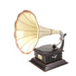 c1911 HMV Gramophone Built to Scale Model Sculpture By Homeroots | Sculptures | Modishstore - 8