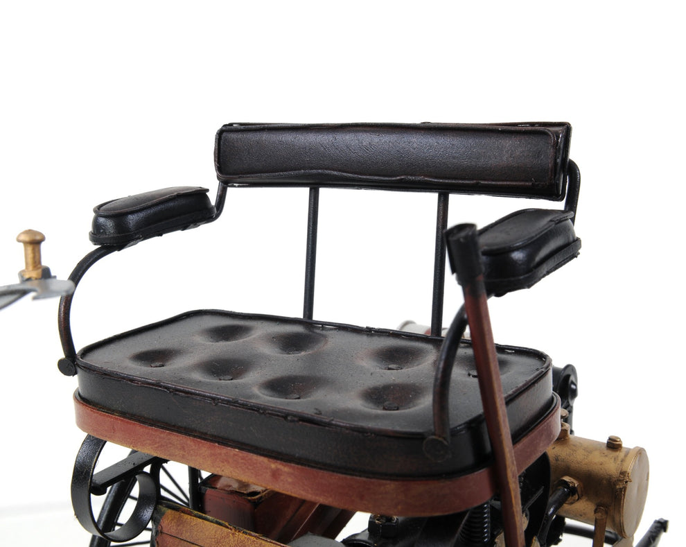 c1886 Three Wheeled Mercedes Benz Motor Car Sculpture By Homeroots | Sculptures | Modishstore - 7