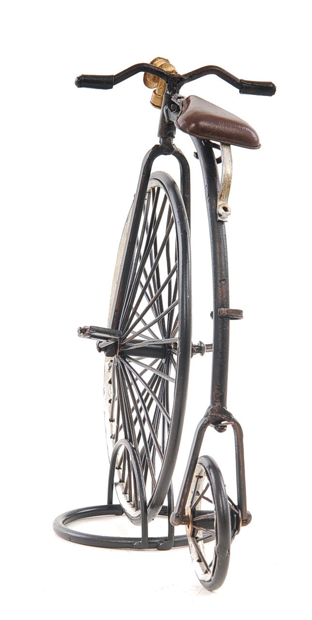c1870 High Wheeler Bicycle Sculpture By Homeroots | Sculptures | Modishstore - 3