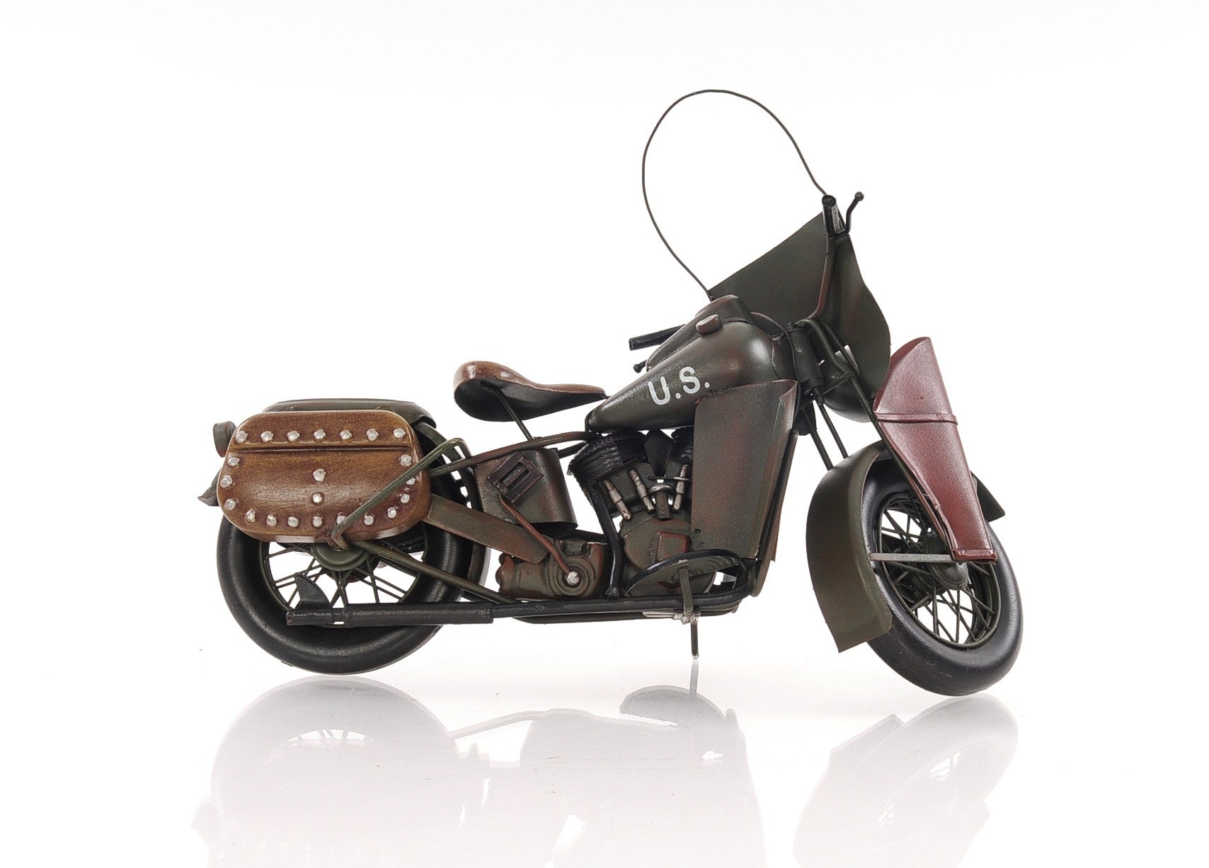 c1942 WLA Harley Davidson Sculpture By Homeroots | Sculptures | Modishstore - 3