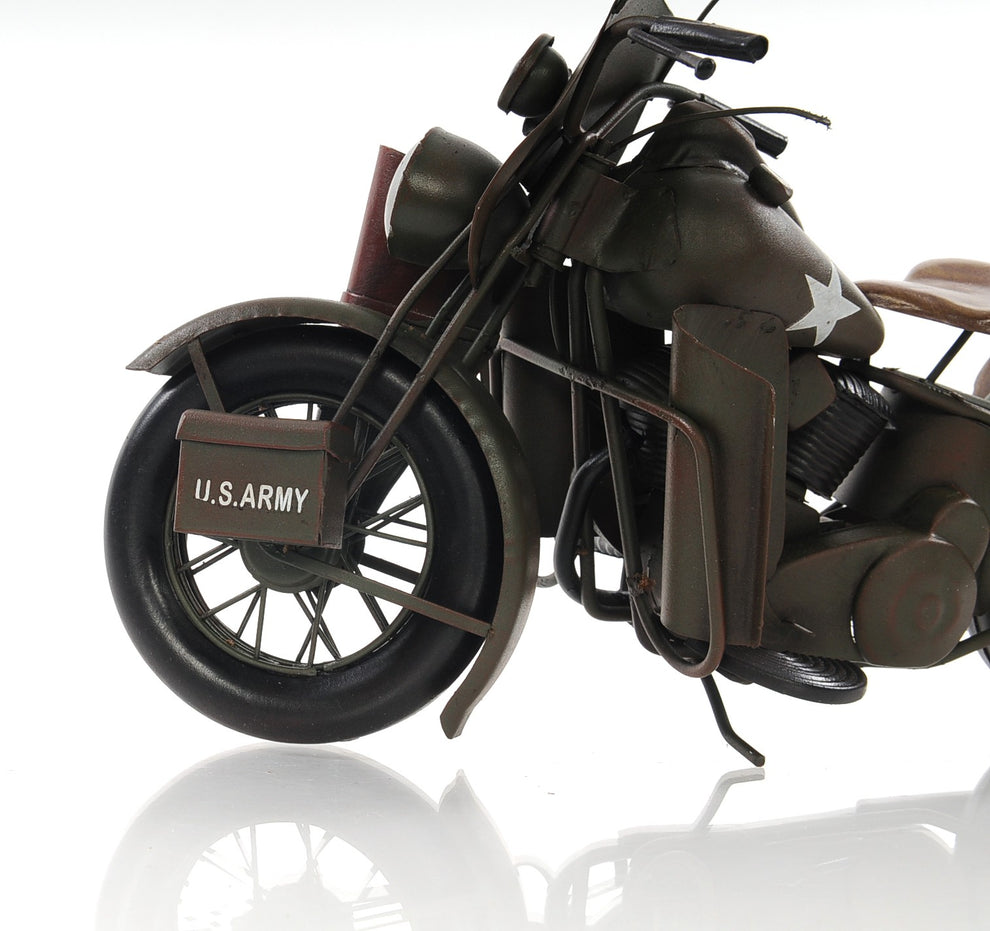 c1942 WLA Harley Davidson Sculpture By Homeroots | Sculptures | Modishstore - 6