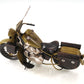 c1942 Green U.S. Army Motorcycle Sculpture By Homeroots | Sculptures | Modishstore - 3