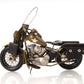 c1942 Green U.S. Army Motorcycle Sculpture By Homeroots | Sculptures | Modishstore - 7
