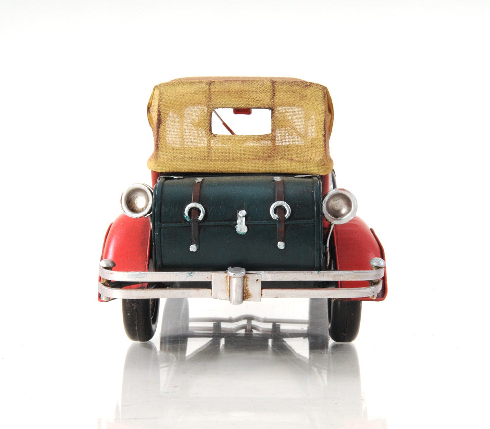 c1933 Vintage Red Duesenberg Model J Sculpture By Homeroots | Sculptures | Modishstore - 2