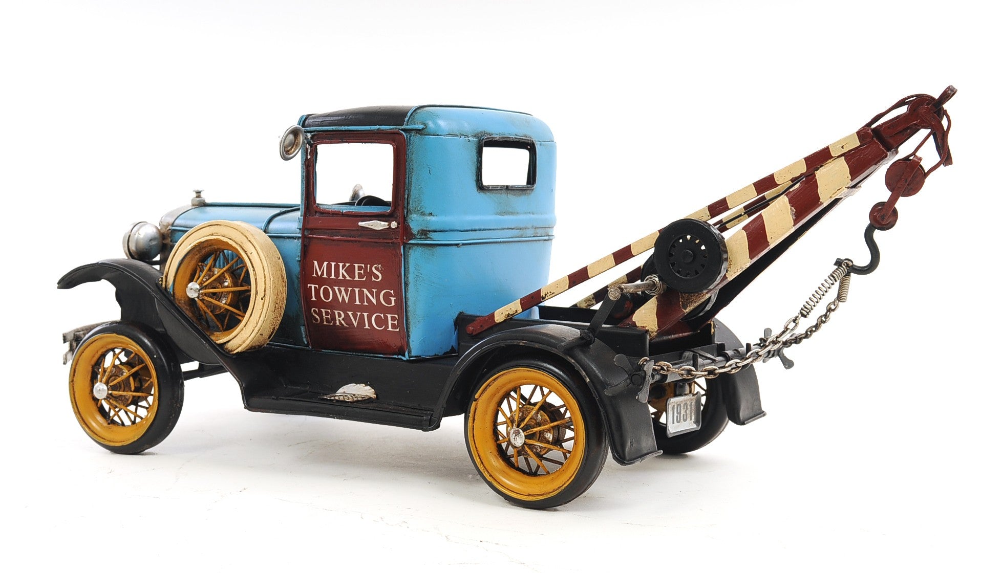 c1931 Ford Model A Tow Truck Sculpture By Homeroots | Sculptures | Modishstore - 2