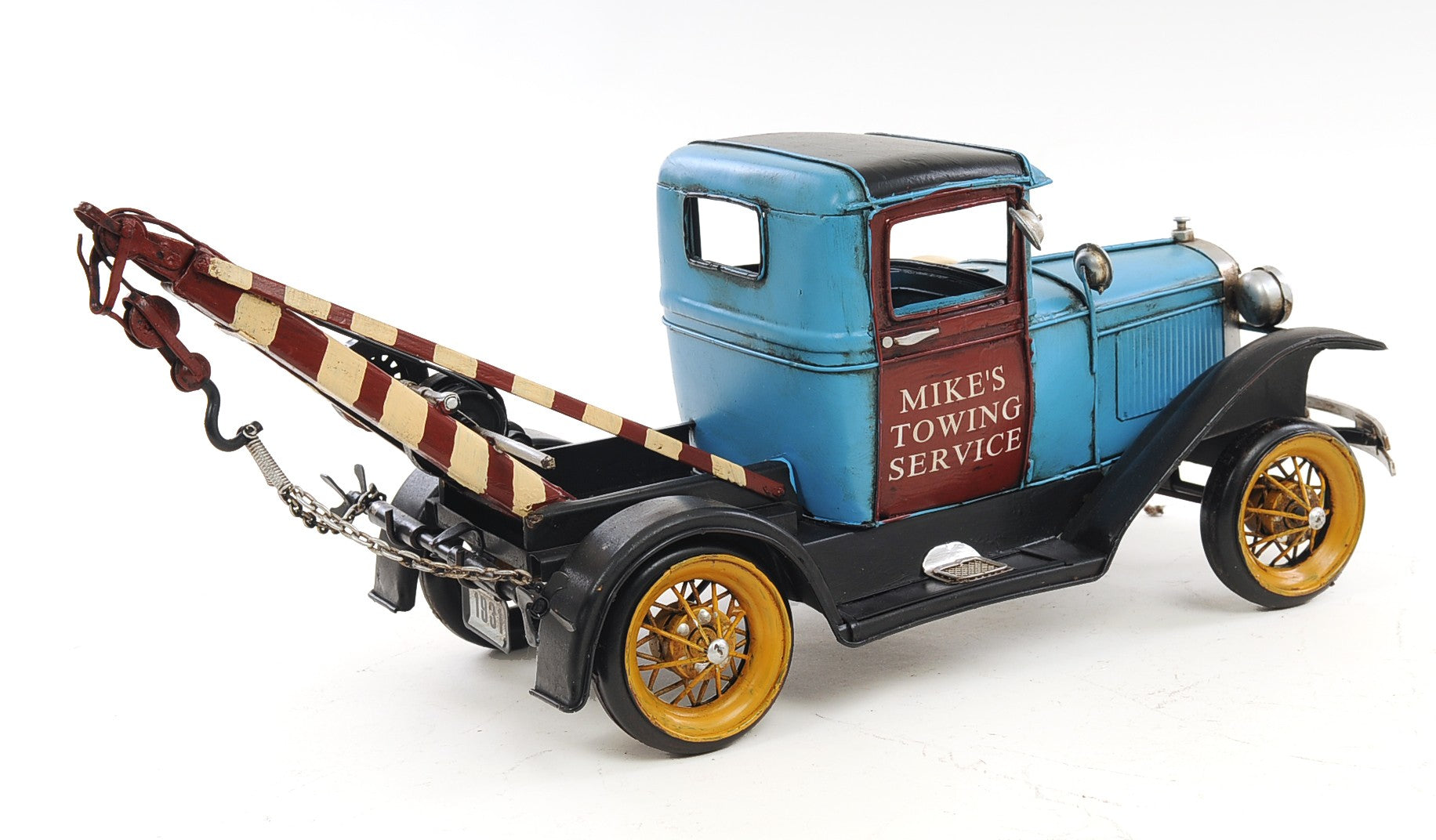 c1931 Ford Model A Tow Truck Sculpture By Homeroots | Sculptures | Modishstore - 3