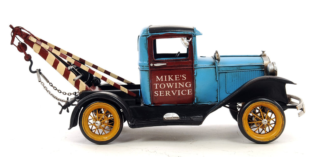 c1931 Ford Model A Tow Truck Sculpture By Homeroots | Sculptures | Modishstore - 5