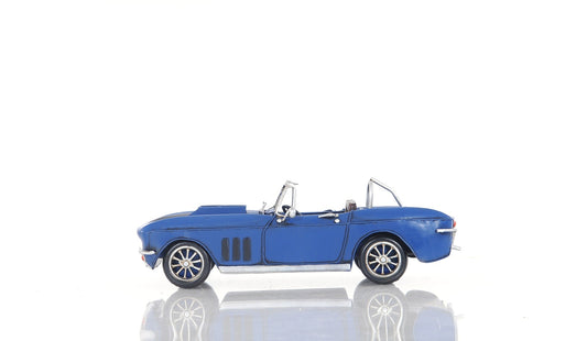 Blue Corvette Stingray Sculpture By Homeroots | Sculptures | Modishstore