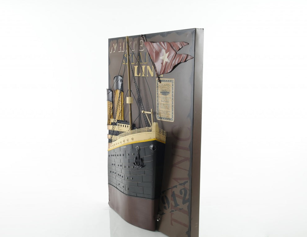 1912 RMS Titanic 3D Front Bow Painting By Homeroots | Sculptures | Modishstore - 3
