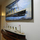 1912 RMS Titanic 3D Ship Painting By Homeroots | Sculptures | Modishstore - 2